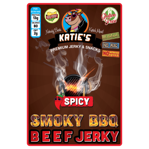 Spicy Smoky BBQ Beef Jerky