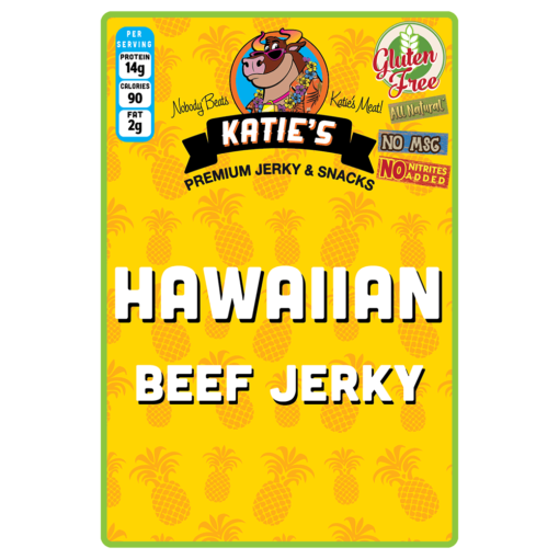 A pure, sweet, simple recipe with very low sodium.  Pineapple juice and brown sugar is marriage made in heaven! Kids love this Hawaiian Beef Jerky flavor!