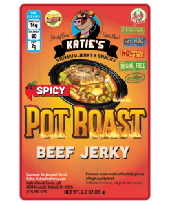 spicy pot roast beef jerky